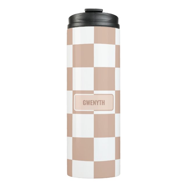 Termo Rosa neutro controlado personalizado Rubor rosa (Anverso)