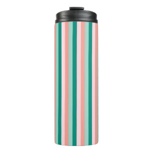 Termo Rosa Suave Melocotón Ámbar Yucca y Pinstr Verde Ar