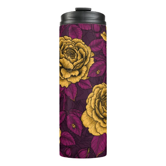 Termo Rosas amarillas (Anverso)