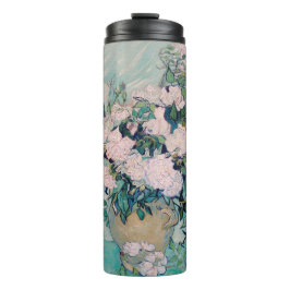 Termo Rosas blancas-1890-Vincent van Gogh