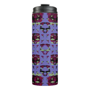 Termo Rosas de llama celestial contenidas