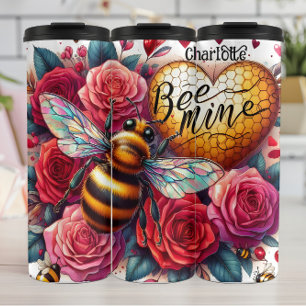Termo Rosas de minas de abejas: El abrazo de San Valentí