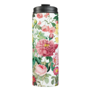 Termo Rosas florales Vintage Spring Garden