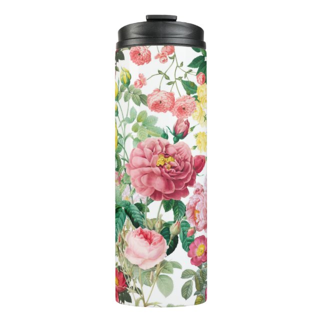 Termo Rosas florales Vintage Spring Garden (Anverso)