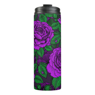 Termo Rosas morados