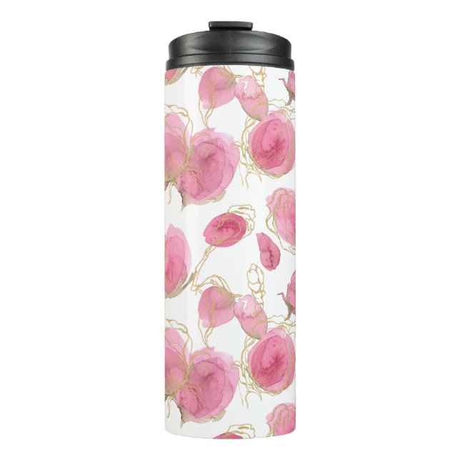 Termo Rosas rosadas (Anverso)