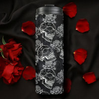 Rosas Skulls y Chalk | Gótica Glam Funky Grunge