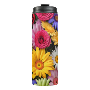 Termo Rosas y Daisies #80 -
