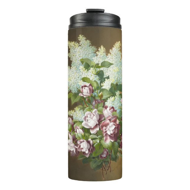 Termo Rosas y Lilacs, (Anverso)