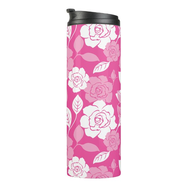 TERMO ROSE PATTERN (PINK) (Rotado hacia la derecha)