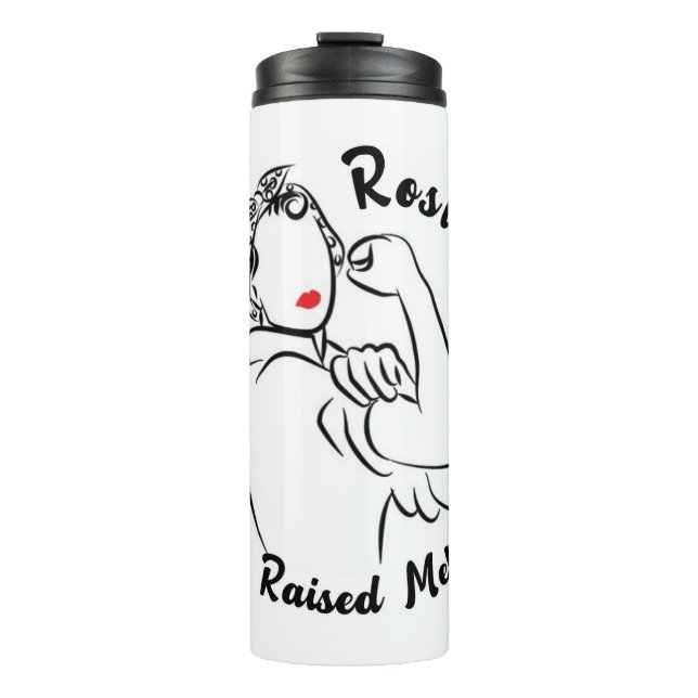 Termo Rosie Raised Década - Imagen de lienzo (Anverso)