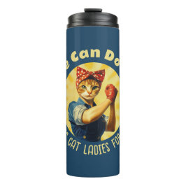 Termo Rosie The Riveter Cat Ladies Para Kamala Harris