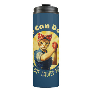 Termo Rosie The Riveter Cat Ladies Para Kamala Harris
