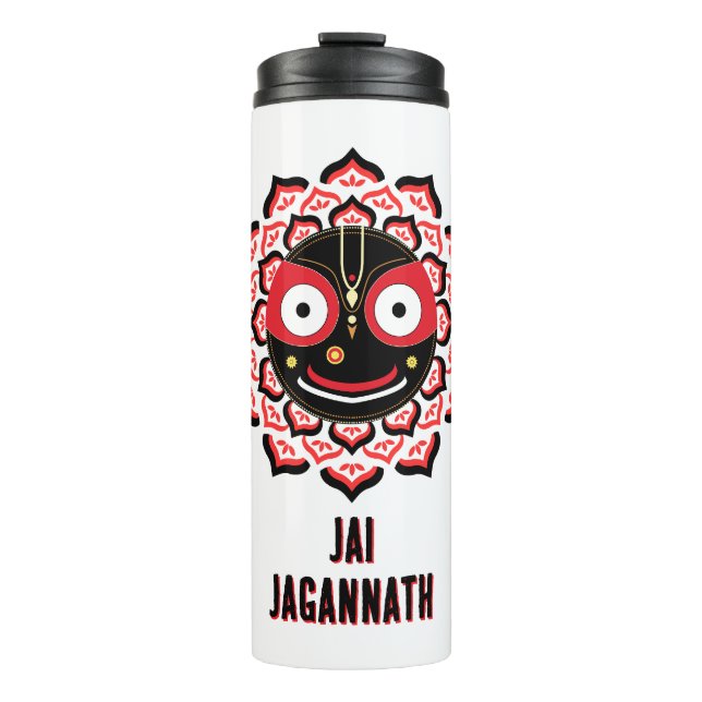 Termo Rostro de Lord Jagannath Chakra Deidad Hindú (Anverso)