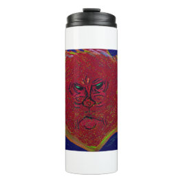 Termo Rostro de una Llama