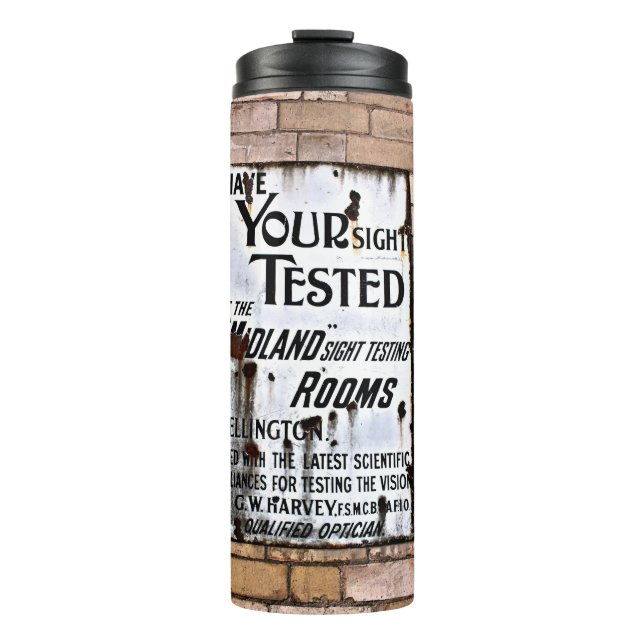 Termo Rótulo DE VINTACIÓN DE INGLATERRA ANTIGUO (Anverso)