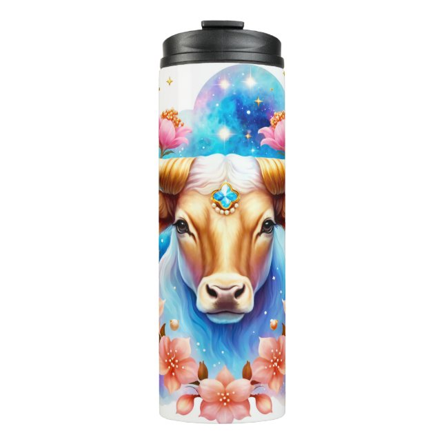 Termo Rótulo Zodiaco Cutáneo/Tauro (Anverso)