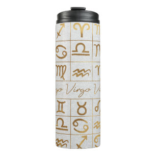 Termo Rótulo Zodiaco Cute/Virgo