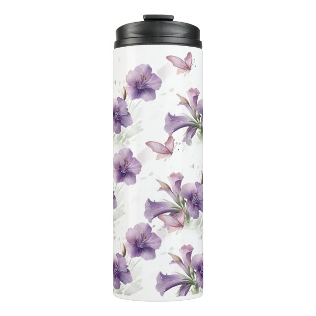 Termo Royal Purple Petunia Tumbler (Anverso)
