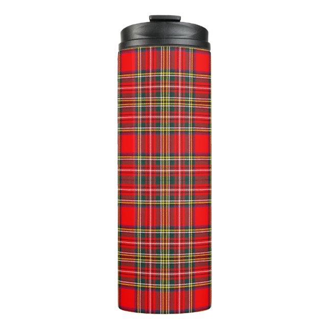 Termo Royal Stewart Clan Tartan Plaid (Anverso)
