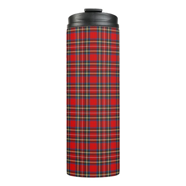 Termo Royal Stewart Tartan Plaid Scottish Pattern (Anverso)