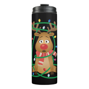 Termo Rudolph con luces Navidades