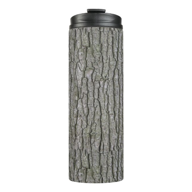 Termo Rústica Faux Dry Wood Grain Tree Barble (Anverso)
