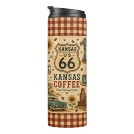 Termo Ruta 66 de Kansas al estilo Coffee Run