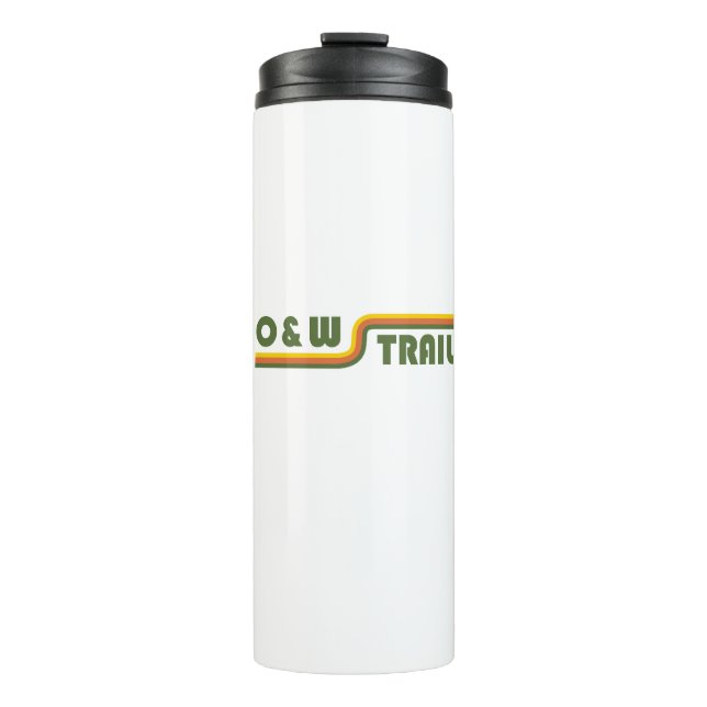 Termo Ruta de tren de O&W (Anverso)