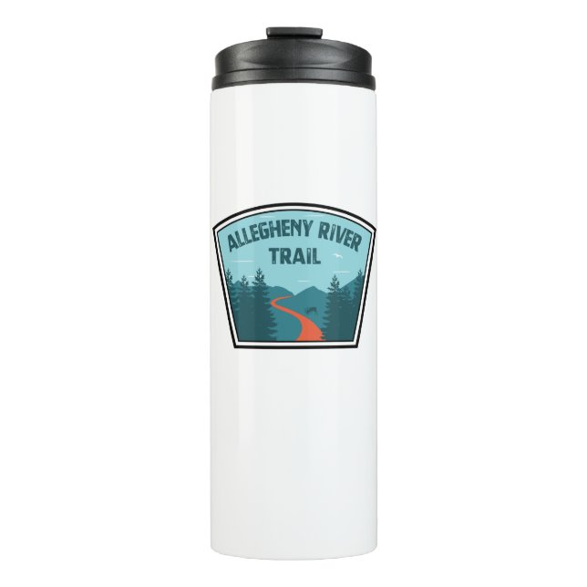 Termo Ruta del río Allegheny (Anverso)