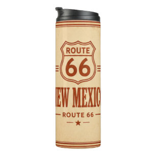 Termo Ruta Retro 66 Aventura en Carretera de Nuevo Méxic