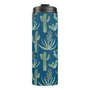 Termo Saguaro Cactus Deert Aloe Watercolor