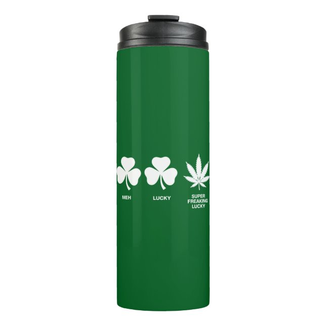 Termo Saint Patricks Funny Fiesta para chicos (Anverso)