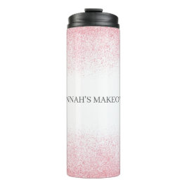 Termo Salón de belleza de Purpurina rosa Lite