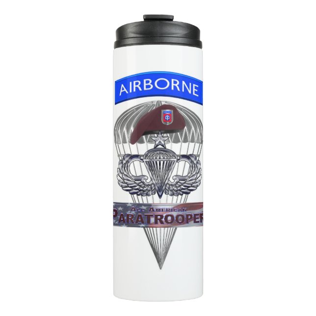 Termo Salto de acero superior con tabulador aéreo y Bere (Anverso)