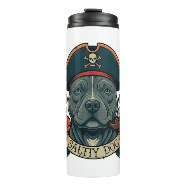 Termo Salty Dog Pitbull (Anverso)