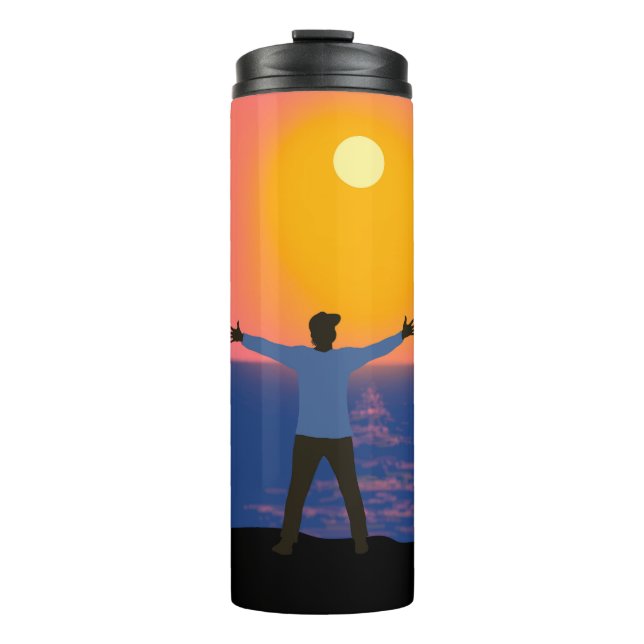 Termo Saludo al sol (Anverso)