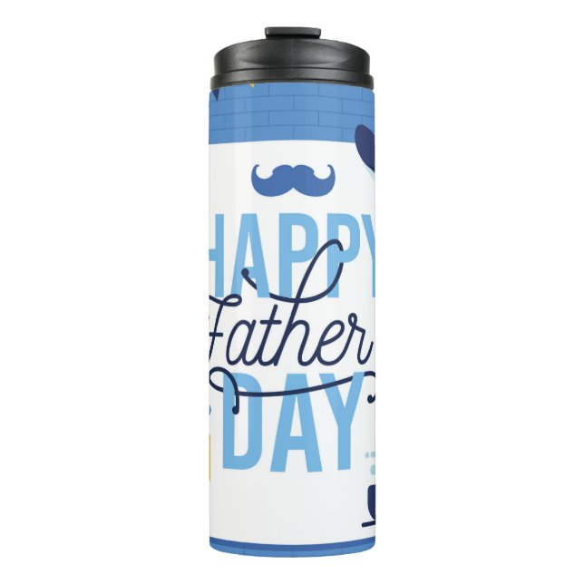 Termo Saludos a papá - Un tributo caluroso (Anverso)