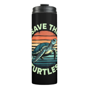 Termo Salva Las Tortugas Amante De Mascotas De Tortugas
