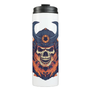 Termo Samurai Oni Skull
