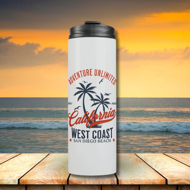 Termo San Diego California Beach Funny San Diego  (Subido por el creador)