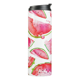 Termo Sandía acuarela 1