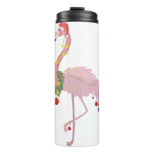 Termo santa claus flamingo