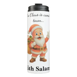 Termo Santa Claus viene a la ciudad.. ¡Con Salami!