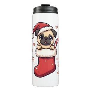 Termo Santa Pug Delight