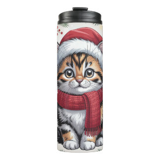 Termo Santa's Little Helper Cat