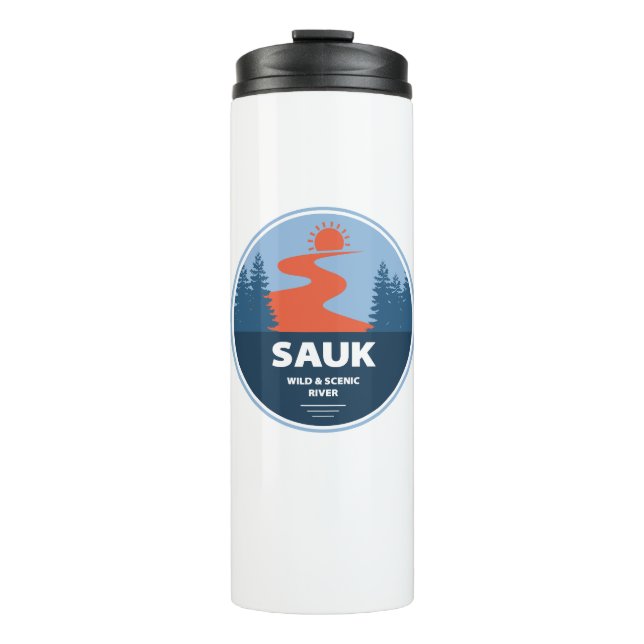 Termo Sauk Wild And Scenic River Washington (Anverso)