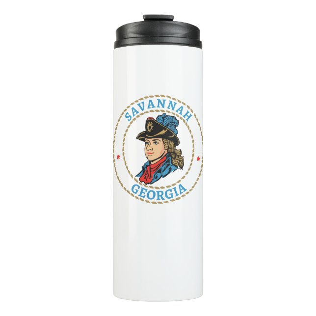 Termo Savannah Georgia Colonial (Anverso)