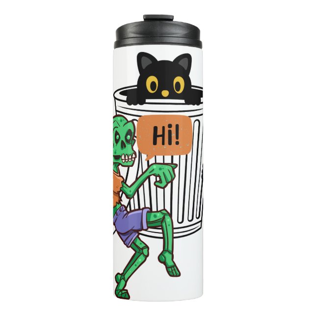 Termo Scaredy Cat Halloween (Anverso)