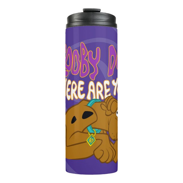 Termo Scooby-Doo asustado (Anverso)